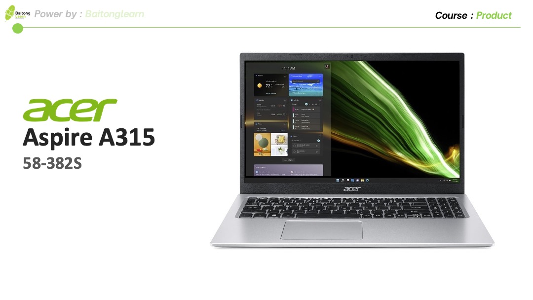 Acer Notebook Aspire A315-58-382S