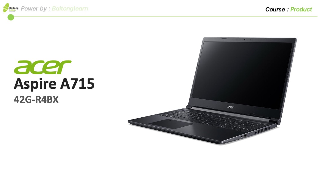 Acer Notebook Aspire A715-42G-R4BX